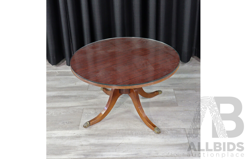 Walnut Veneered Occasional Table