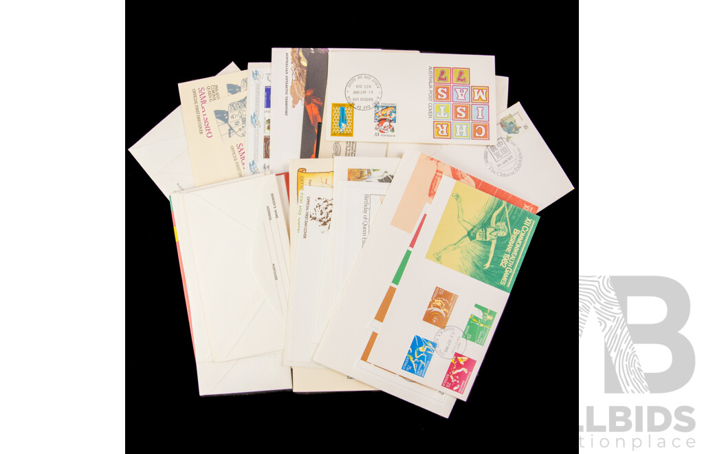 Collection of Australian Stamp Packs and First Day Covers, Examples Spanning 1969 to 1982