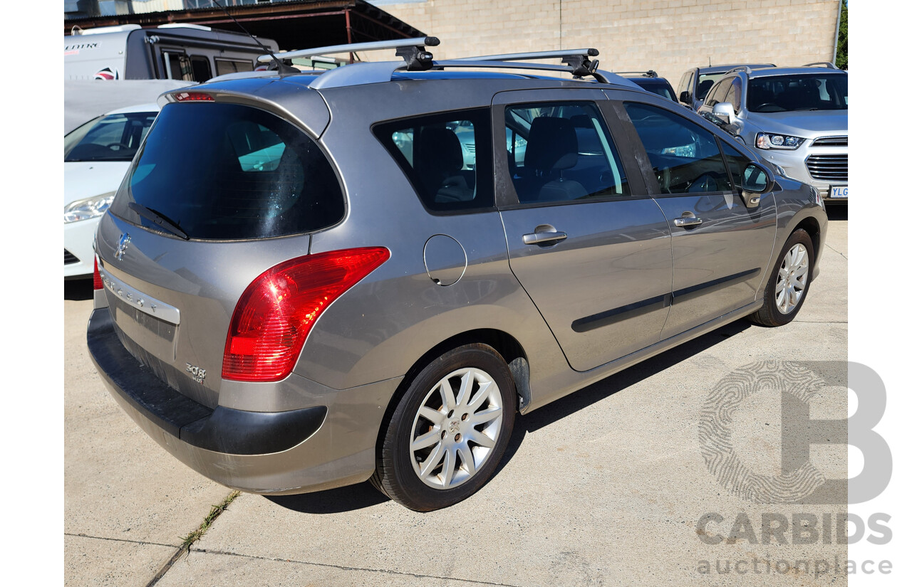 10/2010 Peugeot 308 Touring XSE HDi 2.0  4d Wagon Grey 2.0L