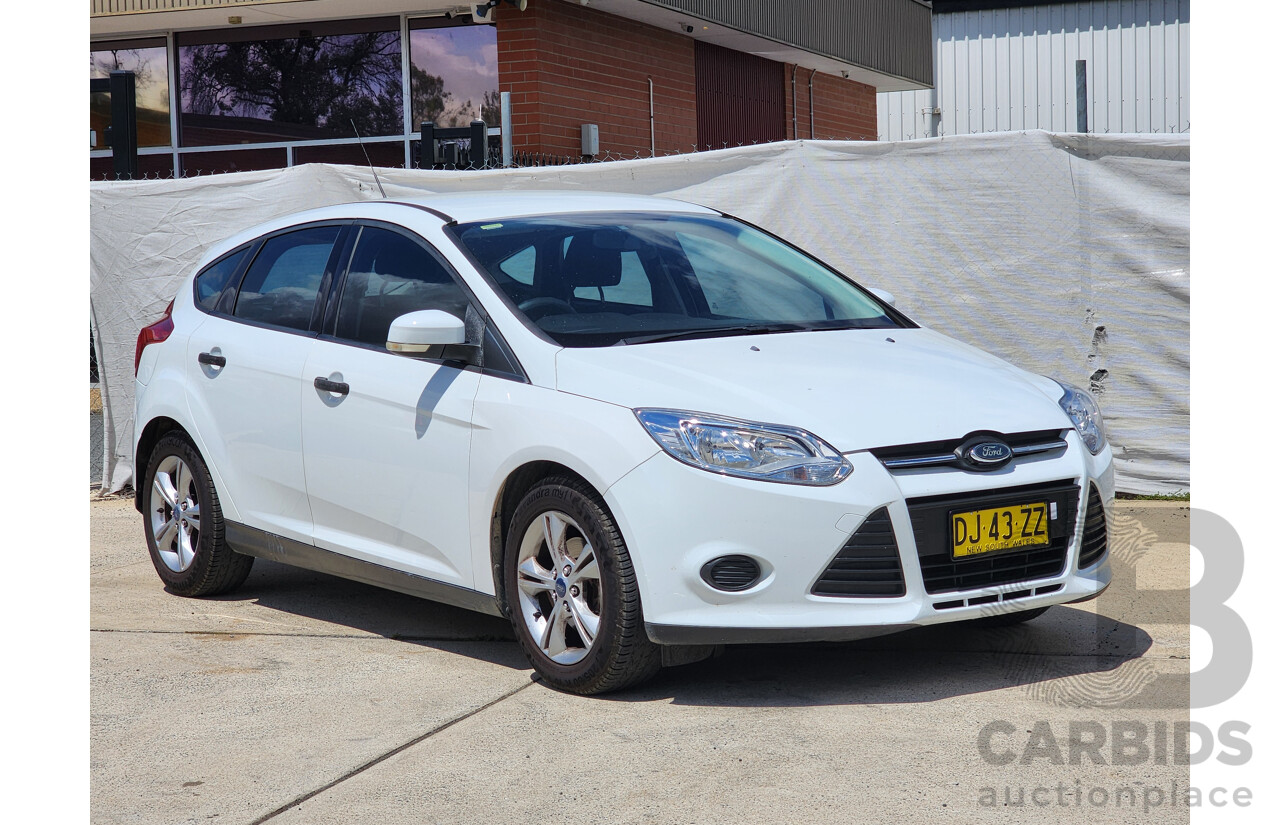 1/2012 Ford Focus Ambiente LW 5d Hatchback White 1.6L