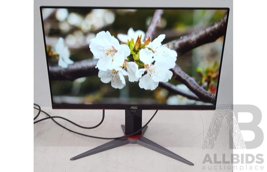 AOC 24G2 23.8-Inch Full HD (1080p) Widescreen LED-backlit LCD Monitor