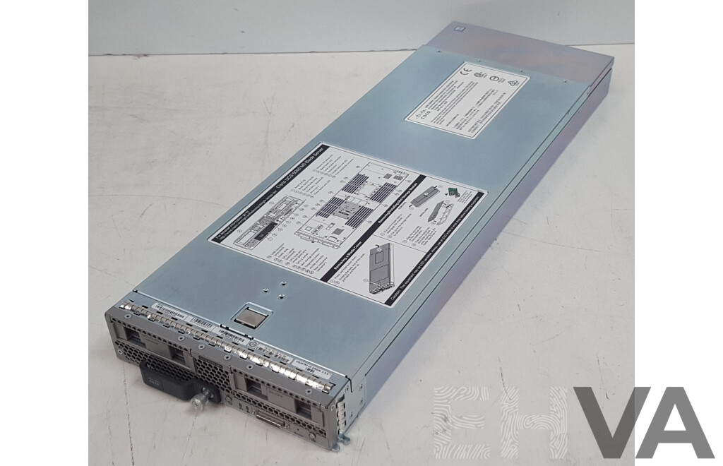 Cisco UCS B200 M5 Dual Intel Xeon GOLD (5118) 2.30GHz-3.20GHz 12-Core CPU Blade Server w/ 256GB DDR4