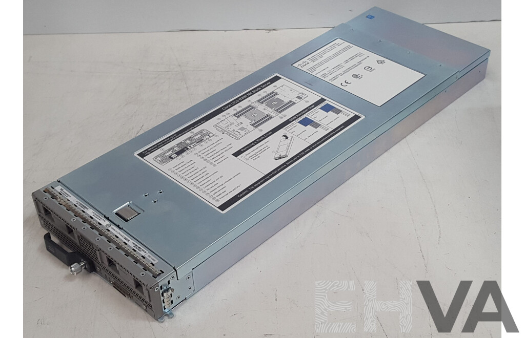 Cisco UCS B200 M4 Dual Intel Xeon (E5-2680 v3) 2.50GHz-3.30GHz 12-Core CPU Blade Server w/ 256GB DDR4