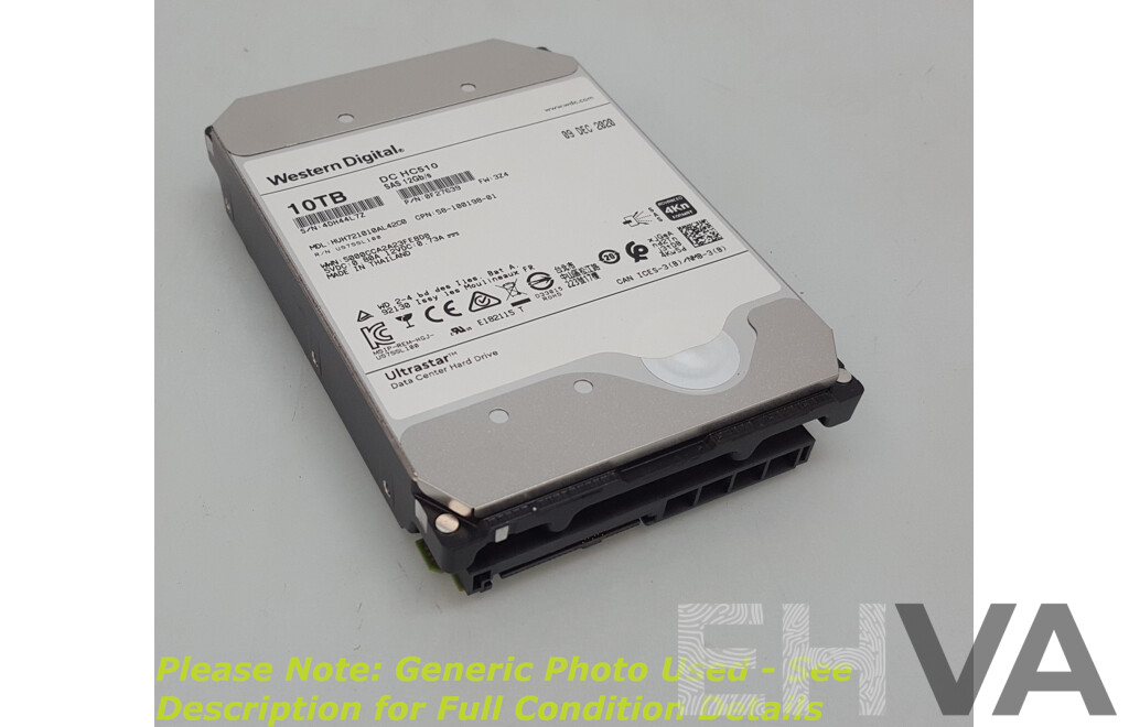 Western Digital (0F27639) 10TB SAS 12Gbps 3.5-Inch Hard Drive