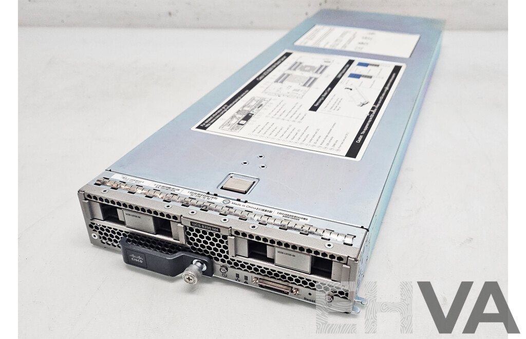 Cisco UCS B200 M4 Dual Intel Xeon (E5-2660 V3) 2.60GHz-3.30GHz 10-Core CPU Blade Server W/ 256GB DDR4