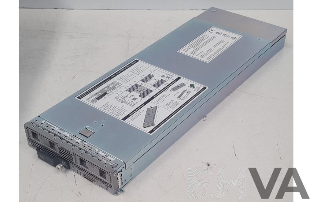 Cisco UCS B200 M5 Dual Intel Xeon GOLD (5118) 2.30GHz-3.20GHz 12-Core CPU Blade Server w/ 256GB DDR4