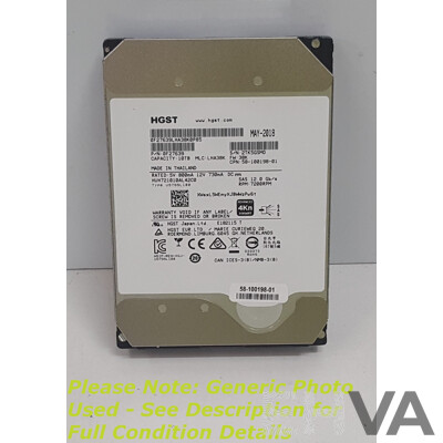 HGST (0F27639) 10TB SAS 12Gbps 3.5-Inch Hard Drive