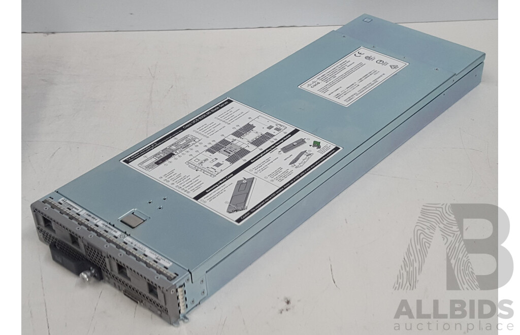 Cisco UCS B200 M5 Dual Intel Xeon GOLD (5118) 2.30GHz-3.20GHz 12-Core CPU Blade Server w/ 256GB DDR4