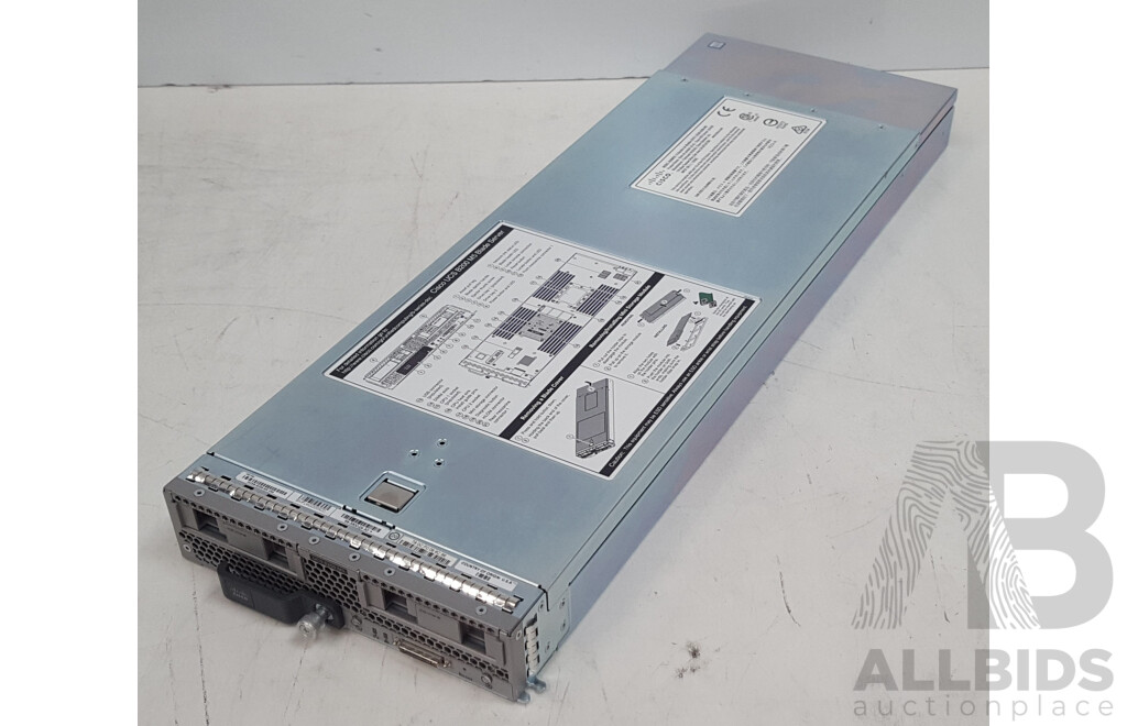 Cisco UCS B200 M5 Dual Intel Xeon GOLD (5118) 2.30GHz-3.20GHz 12-Core CPU Blade Server w/ 256GB DDR4