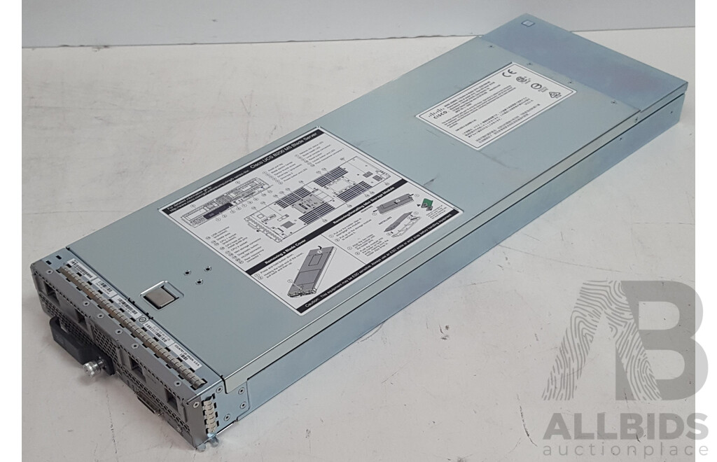 Cisco UCS B200 M5 Dual Intel Xeon GOLD (5118) 2.30GHz-3.20GHz 12-Core CPU Blade Server w/ 256GB DDR4