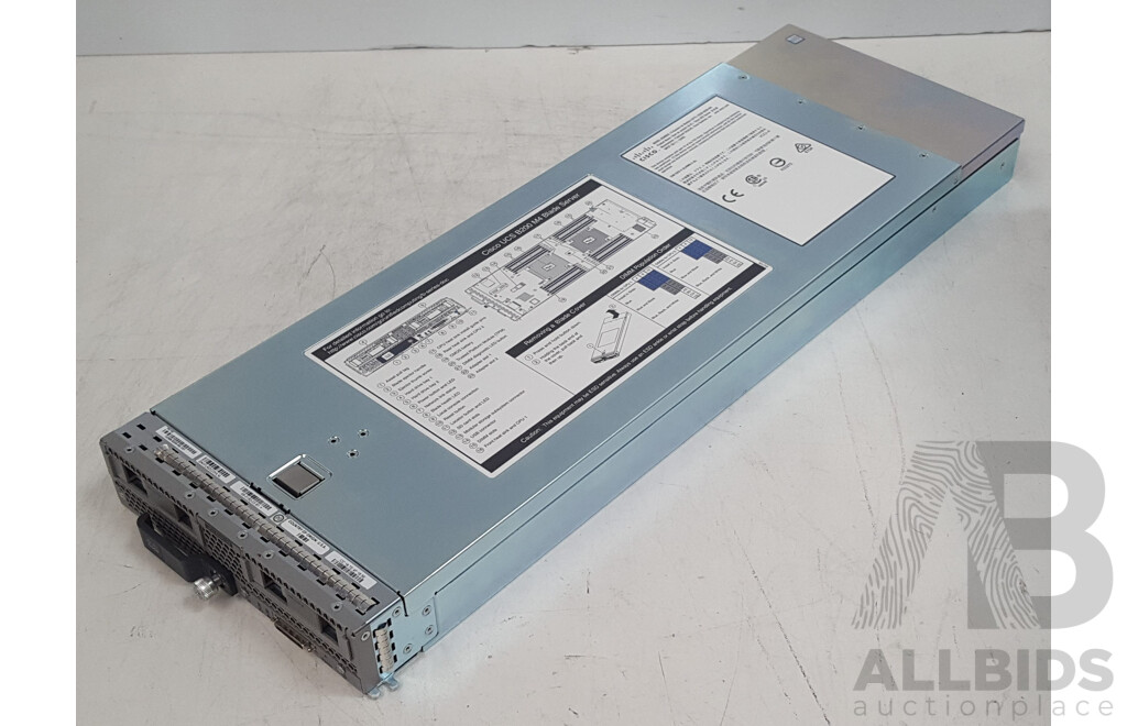 Cisco UCS B200 M4 Dual Intel Xeon (E5-2667 v4) 3.20GHz-3.60GHz 8-Core CPU Blade Server w/ 512GB DDR4