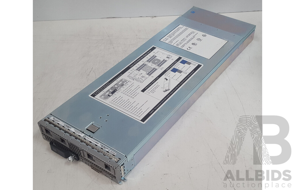 Cisco UCS B200 M4 Dual Intel Xeon (E5-2680 v3) 2.50GHz-3.30GHz 12-Core CPU Blade Server w/ 256GB DDR4