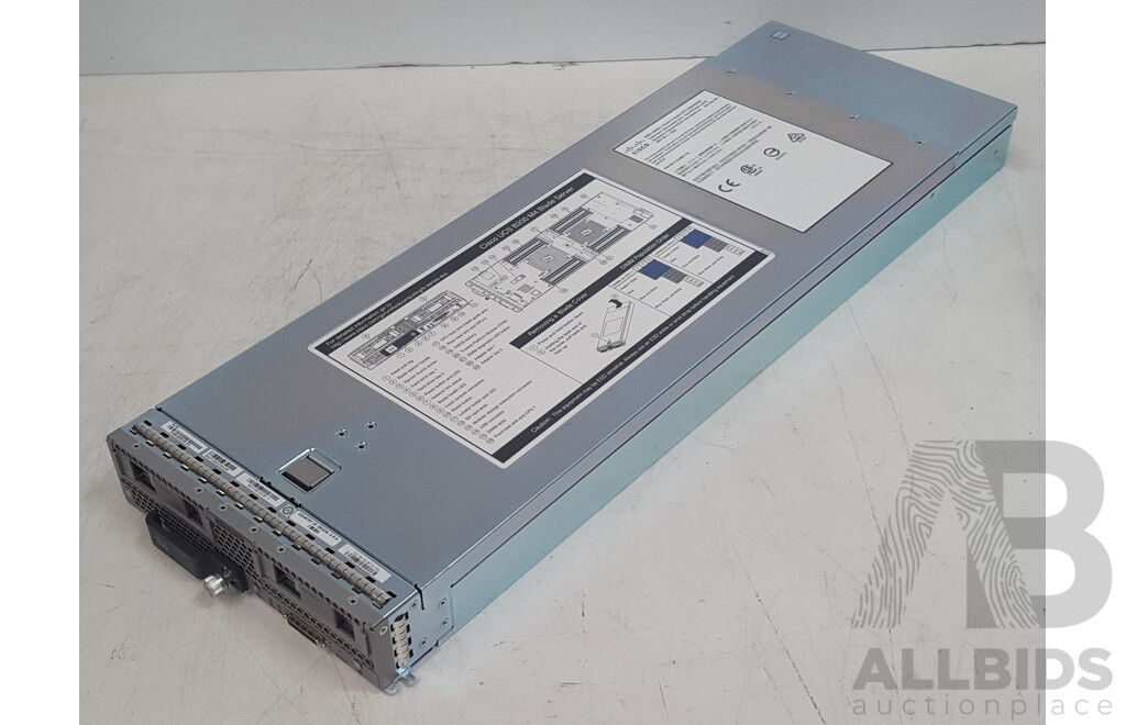 Cisco UCS B200 M4 Dual Intel Xeon (E5-2667 v4) 3.20GHz-3.60GHz 8-Core CPU Blade Server w/ 512GB DDR4