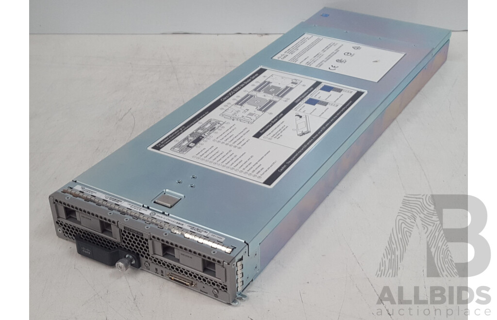 Cisco UCS B200 M4 Dual Intel Xeon (E5-2680 v3) 2.50GHz-3.30GHz 12-Core CPU Blade Server w/ 256GB DDR4