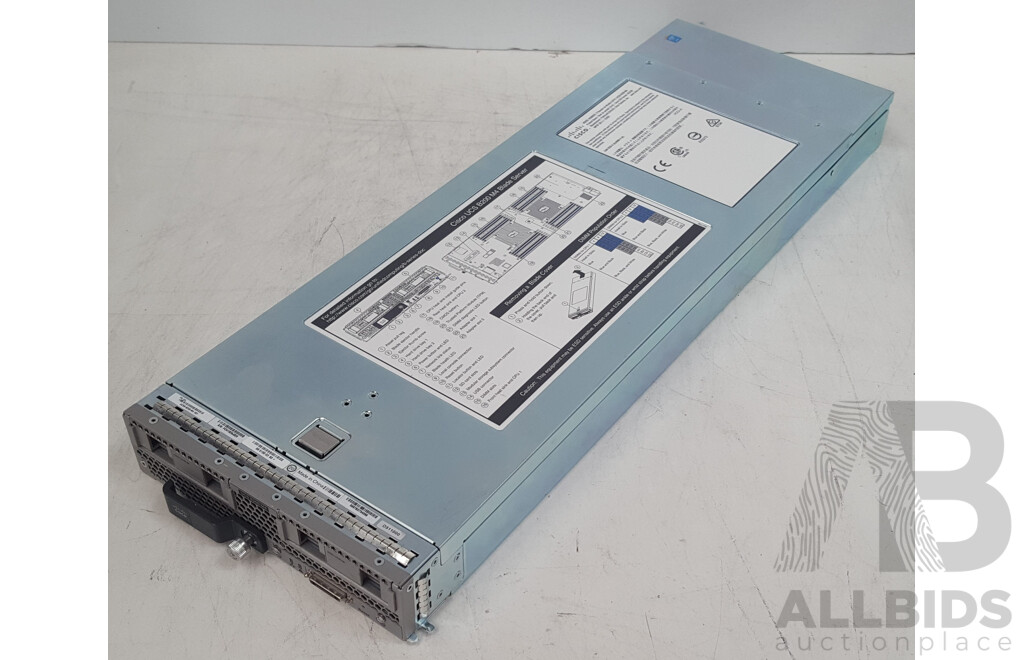 Cisco UCS B200 M4 Dual Intel Xeon (E5-2680 v3) 2.50GHz-3.30GHz 12-Core CPU Blade Server w/ 256GB DDR4