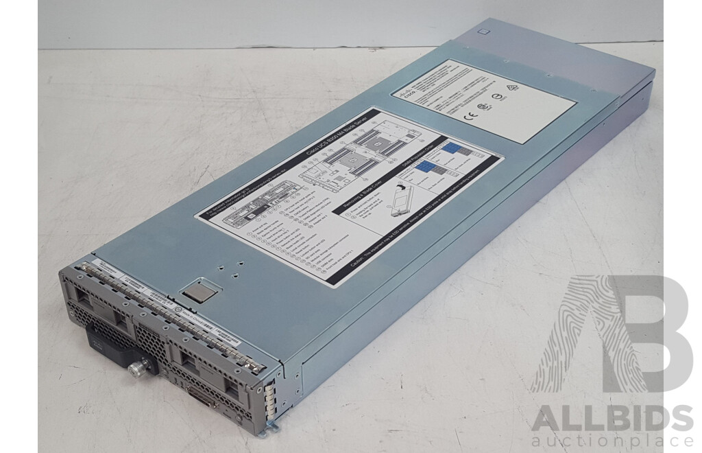 Cisco UCS B200 M4 Dual Intel Xeon (E5-2680 v3) 2.50GHz-3.30GHz 12-Core CPU Blade Server w/ 256GB DDR4