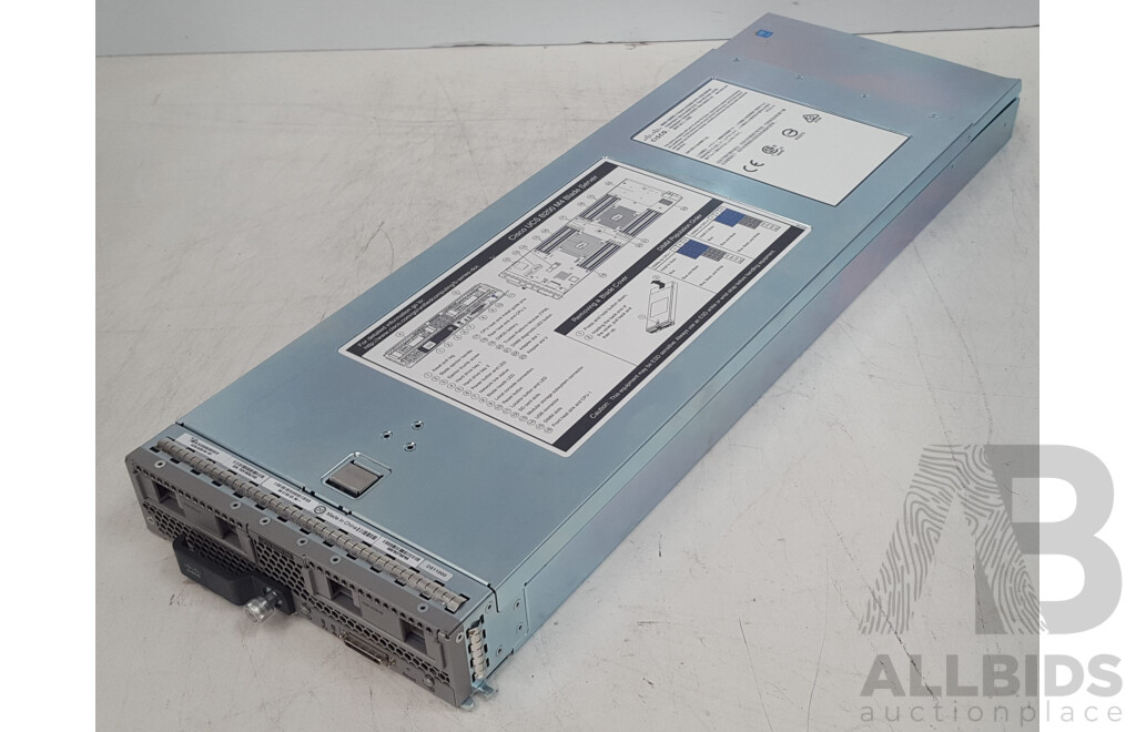 Cisco UCS B200 M4 Dual Intel Xeon (E5-2680 v3) 2.50GHz-3.30GHz 12-Core CPU Blade Server w/ 256GB DDR4