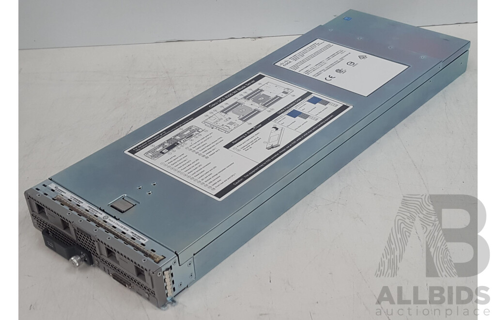 Cisco UCS B200 M4 Dual Intel Xeon (E5-2680 v3) 2.50GHz-3.30GHz 12-Core CPU Blade Server w/ 256GB DDR4