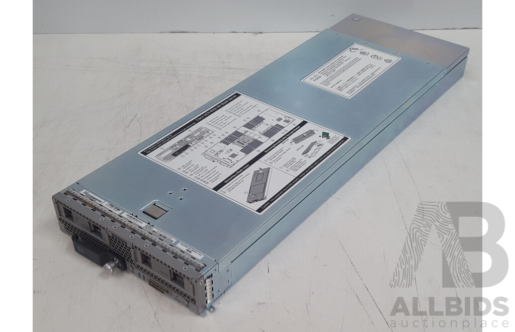 Cisco UCS B200 M5 Dual Intel Xeon GOLD (5118) 2.30GHz-3.20GHz 12-Core CPU Blade Server w/ 256GB DDR4