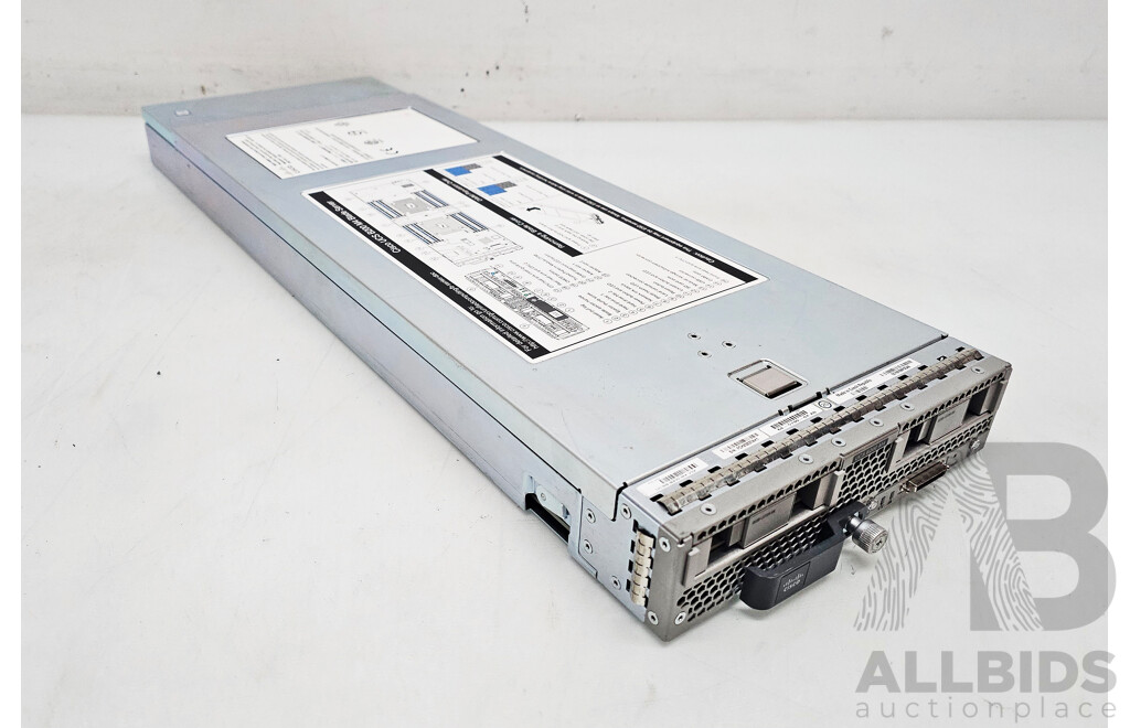 Cisco UCS B200 M4 Dual Intel Xeon (E5-2680 V3) 2.50GHz-3.30GHz 12-Core CPU Blade Server W/ 128GB DDR4