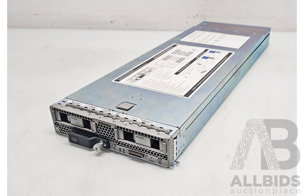 Cisco UCS B200 M4 Dual Intel Xeon (E5-2650 V3) 2.30GHz-3.00GHz 10-Core CPU Blade Server W/ 128GB DDR4