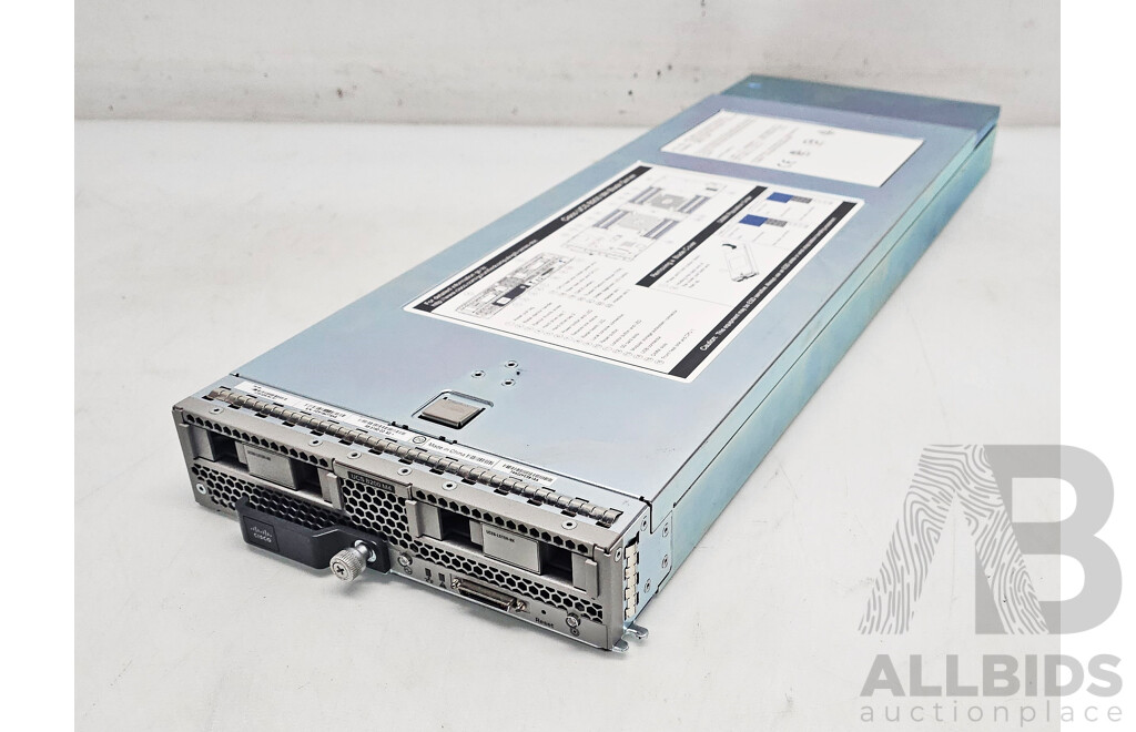Cisco UCS B200 M4 Dual Intel Xeon (E5-2650 V3) 2.30GHz-3.00GHz 10-Core CPU Blade Server W/ 128GB DDR4