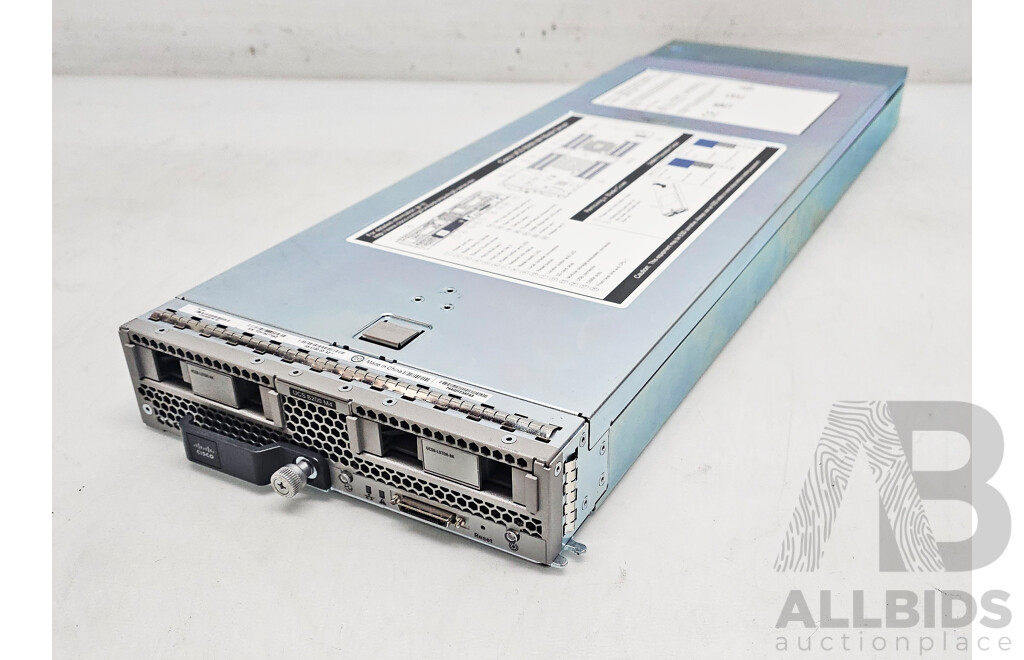 Cisco UCS B200 M4 Dual Intel Xeon (E5-2650 V3) 2.30GHz-3.00GHz 10-Core CPU Blade Server W/ 128GB DDR4