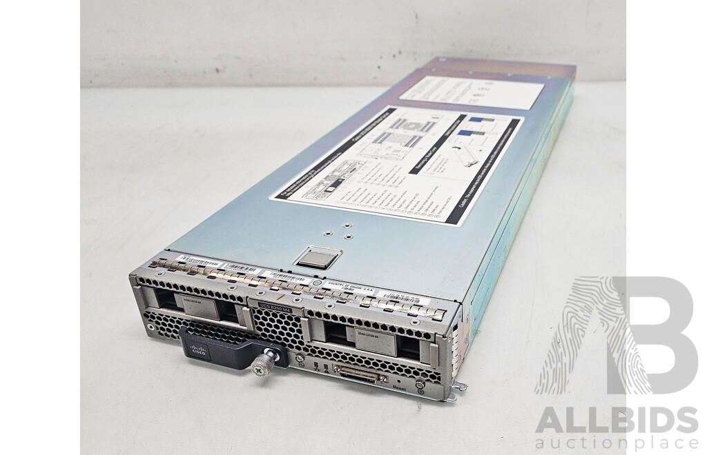 Cisco UCS B200 M4 Dual Intel Xeon (E5-2667 v4) 3.20GHz-3.60GHz 8-Core CPU Blade Server w/ 512GB DDR4