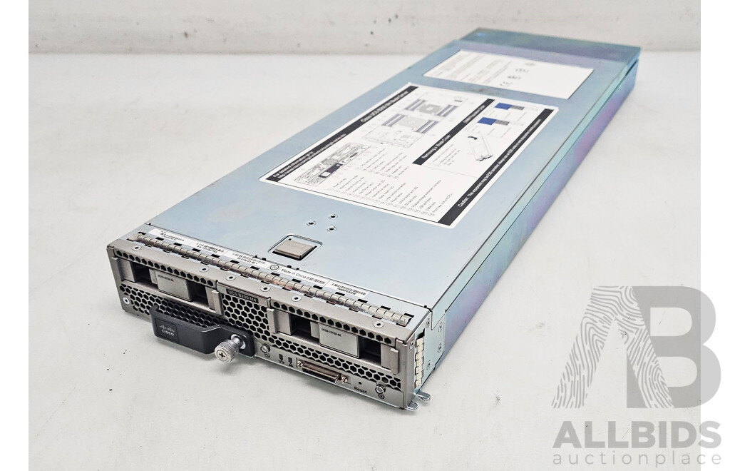 Cisco UCS B200 M4 Dual Intel Xeon (E5-2650 V3) 2.30GHz-3.00GHz 10-Core CPU Blade Server W/ 128GB DDR4