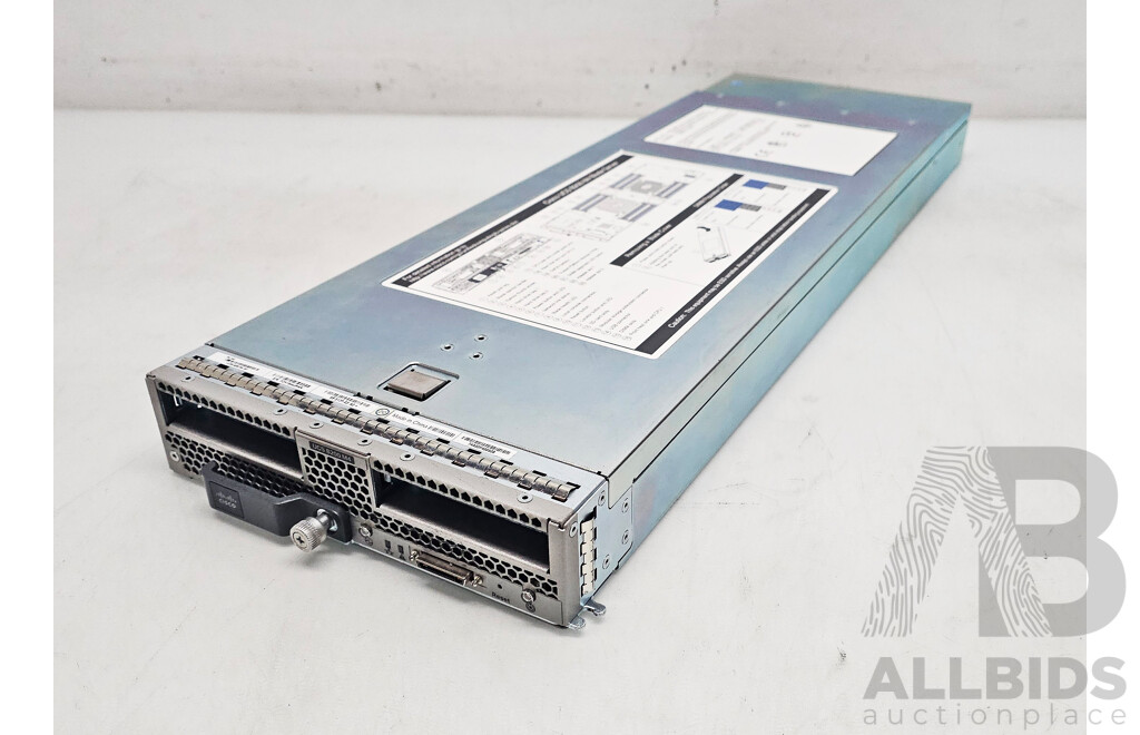 Cisco UCS B200 M4 Dual Intel Xeon (E5-2650 V3) 2.30GHz-3.00GHz 10-Core CPU Blade Server W/ 128GB DDR4