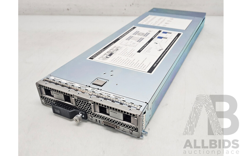 Cisco UCS B200 M4 Dual Intel Xeon (E5-2650 V3) 2.30GHz-3.00GHz 10-Core CPU Blade Server W/ 128GB DDR4