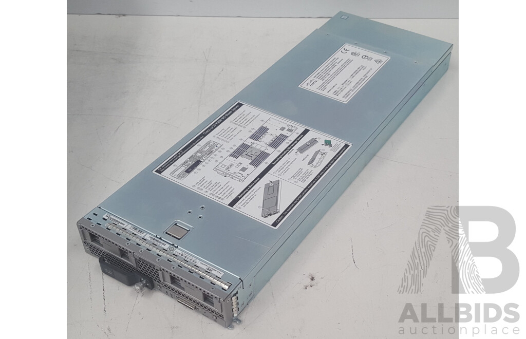 Cisco UCS B200 M5 Dual Intel Xeon GOLD (5118) 2.30GHz-3.20GHz 12-Core CPU Blade Server w/ 256GB DDR4