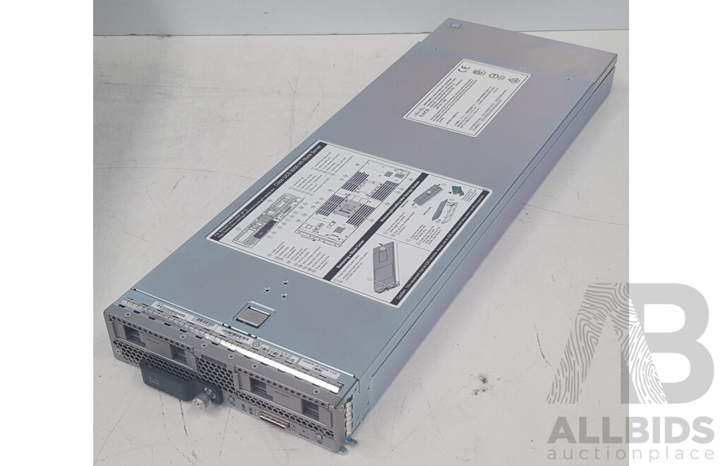 Cisco UCS B200 M5 Dual Intel Xeon GOLD (5118) 2.30GHz-3.20GHz 12-Core CPU Blade Server w/ 256GB DDR4
