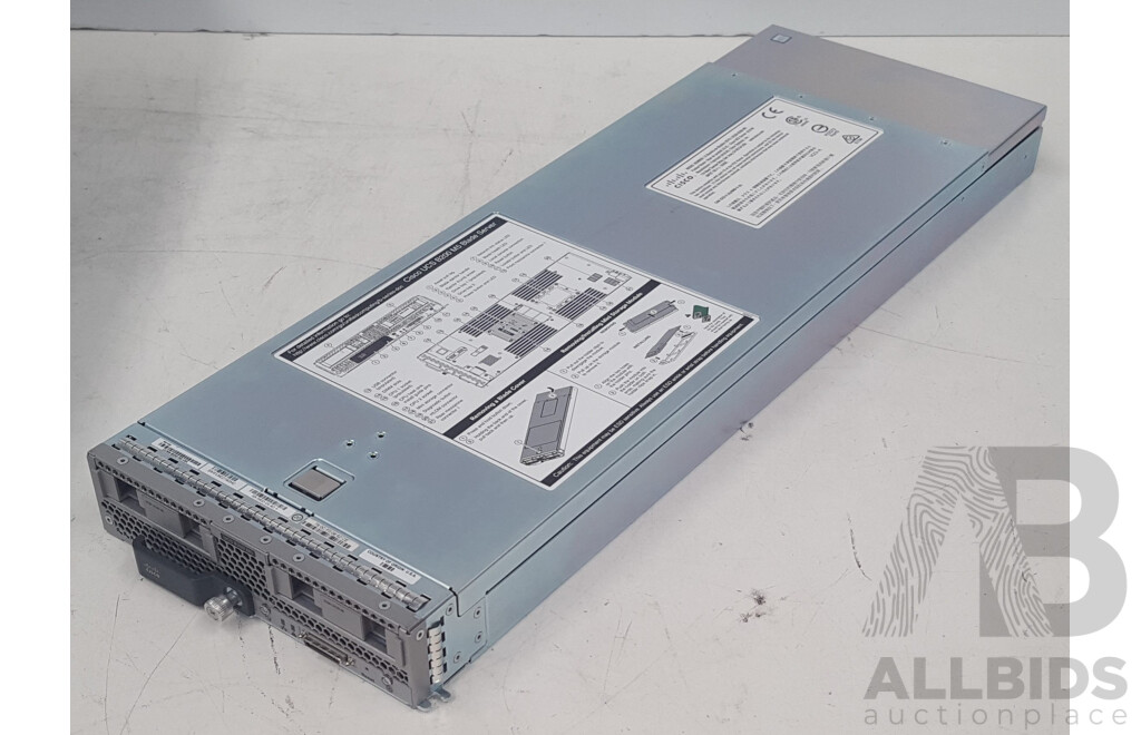 Cisco UCS B200 M5 Dual Intel Xeon GOLD (5118) 2.30GHz-3.20GHz 12-Core CPU Blade Server w/ 256GB DDR4