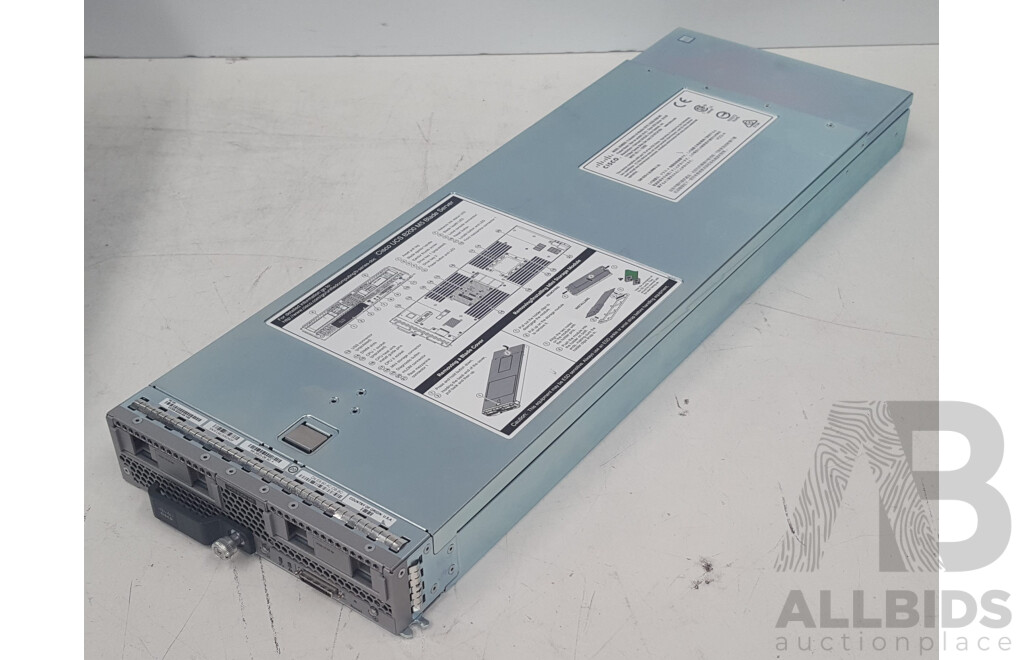 Cisco UCS B200 M5 Dual Intel Xeon GOLD (5118) 2.30GHz-3.20GHz 12-Core CPU Blade Server w/ 256GB DDR4