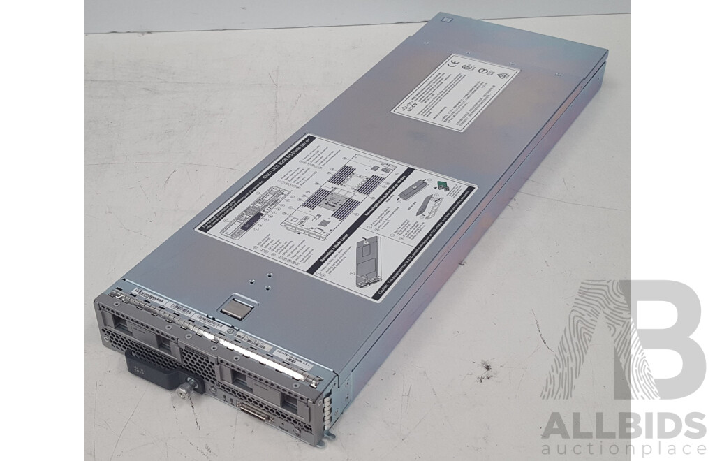 Cisco UCS B200 M5 Dual Intel Xeon GOLD (5118) 2.30GHz-3.20GHz 12-Core CPU Blade Server w/ 256GB DDR4
