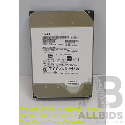 HGST (0F27639) 10TB SAS 12Gbps 3.5-Inch Hard Drive