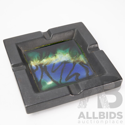 Australian Studio Pottery Ashtray Gunda Pottery