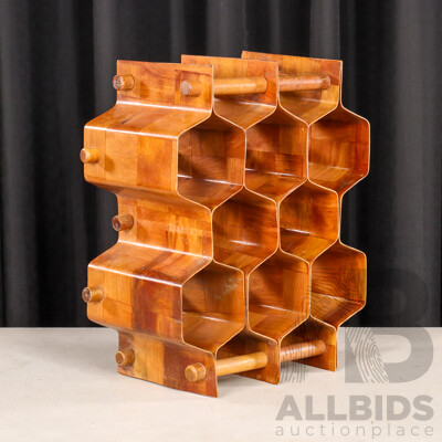 Vintage Torsten Johansson Wine Rack by AB Formtra, Sweden