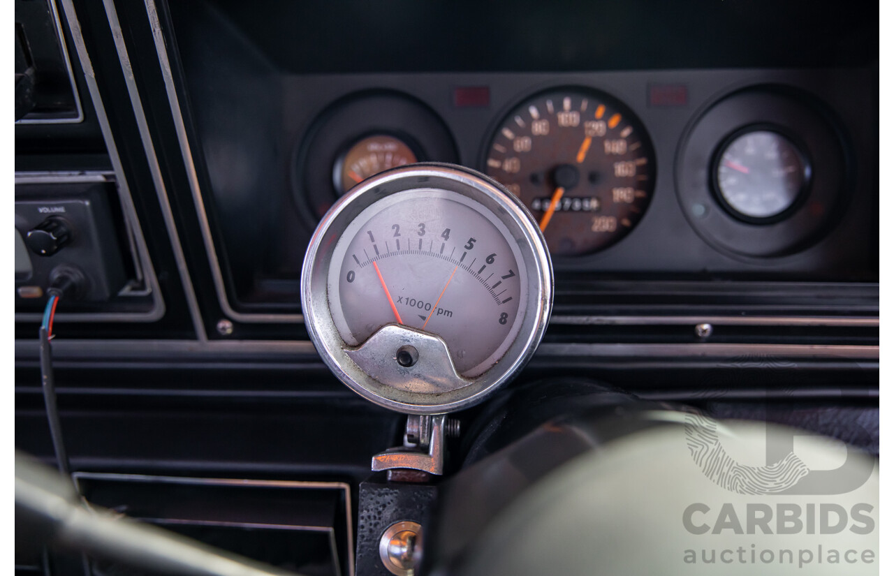 1/1979 Ford F100 Custom Tabletop Utility Tangerine Orange V8 5.8L - Dual Tank LPG Conversion