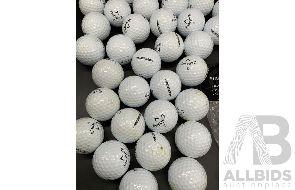 CALLWAY Warbird Golf Balls and GOLFCRAFT Tees