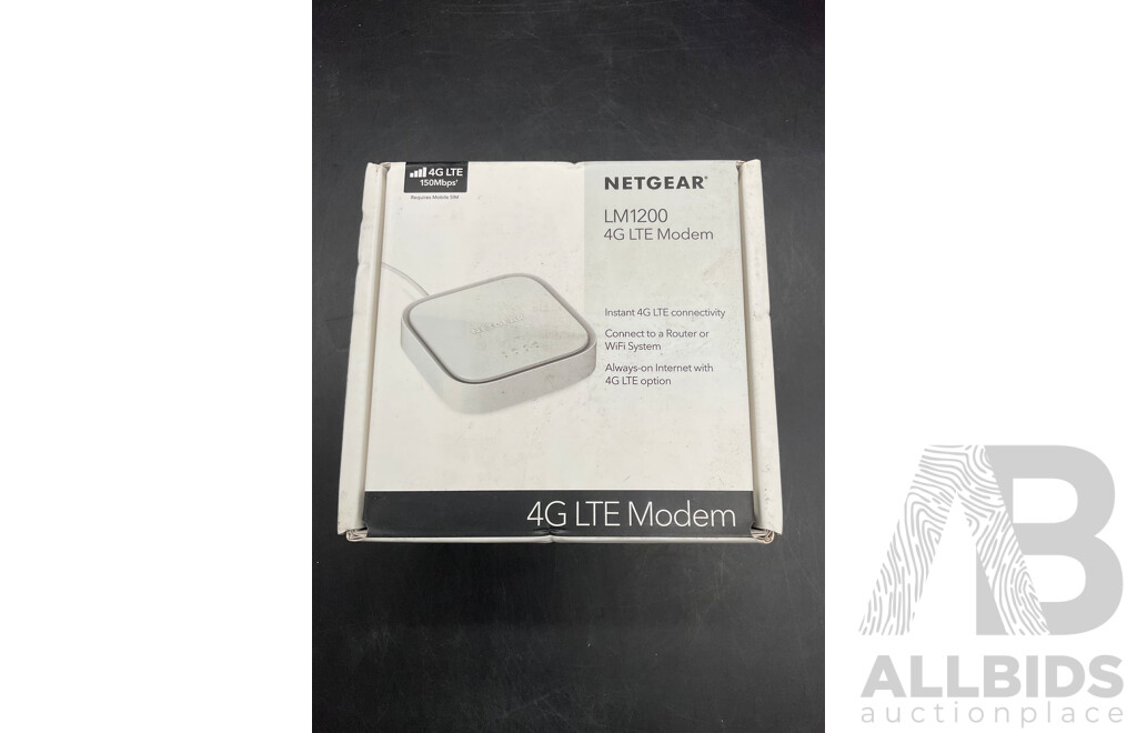 NETGEAR LM1200 4G LTE Modem - ORP $249