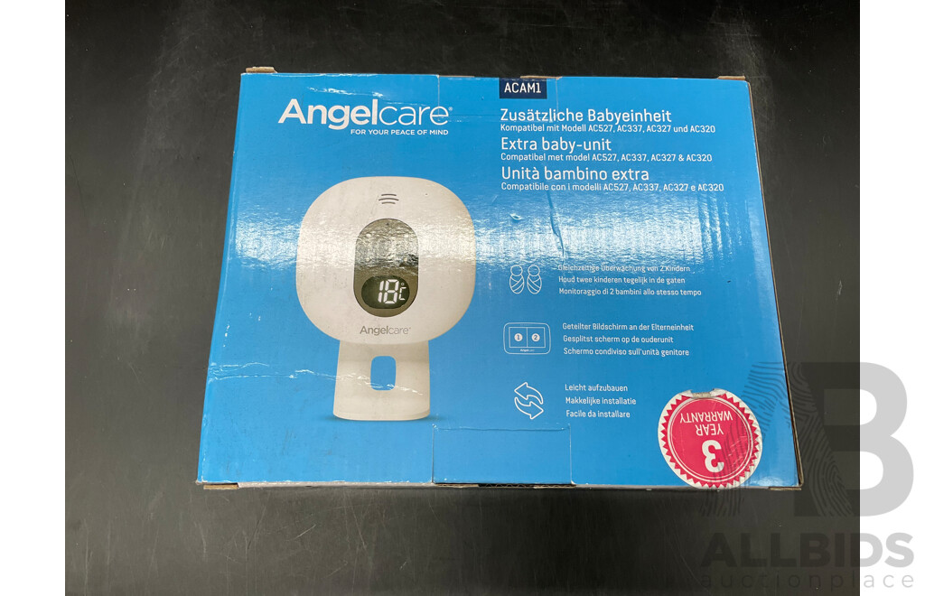 Angelcare ACAM1 Additional Camera (For AC527, AC337, AC327 and AC320) - ORP $250