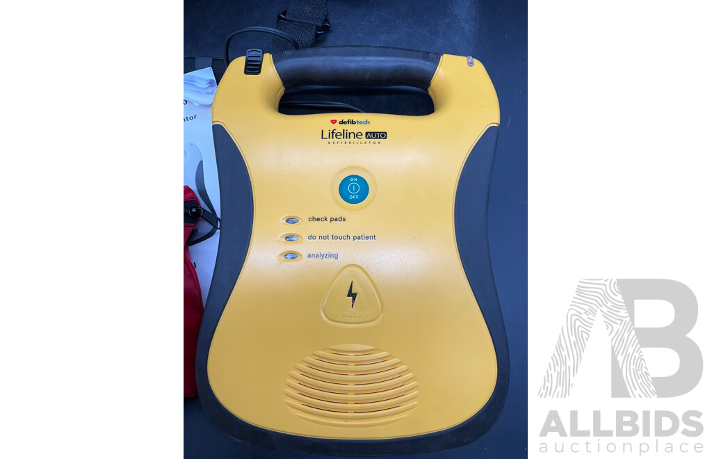 Defibtech Lifeline Fully Automatic AED Defibrillator  - ORP $2499