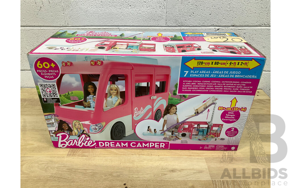 Barbie Dream Camper Vehicle Playset