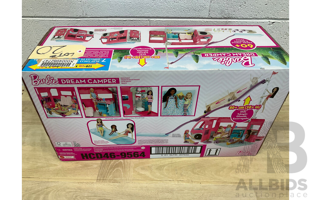 Barbie Dream Camper Vehicle Playset