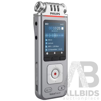 PHILIPS VoiceTracer Voice Recorder (DVT4110) - ORP $210