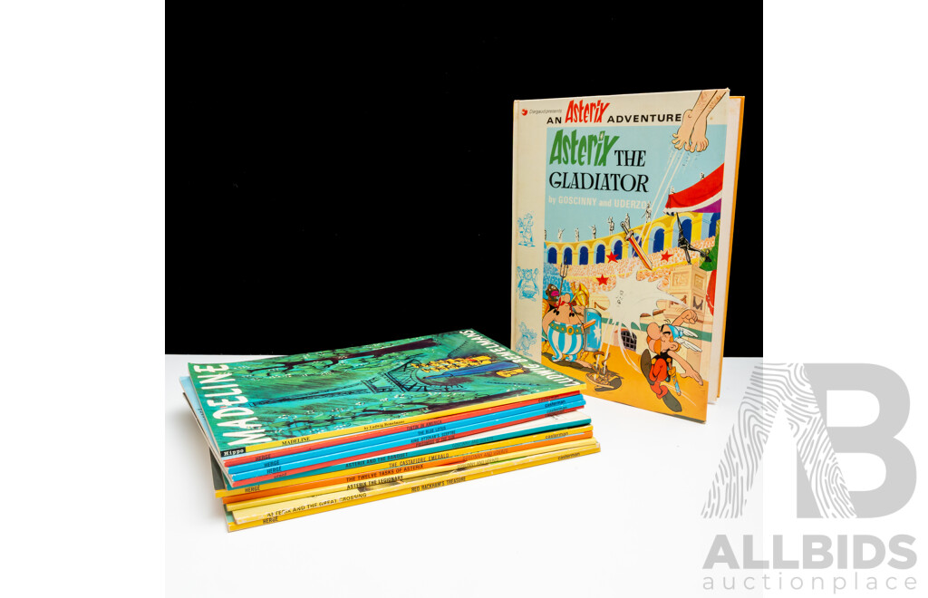 Collection Mostly Tintin and Asterix Graphic Novels