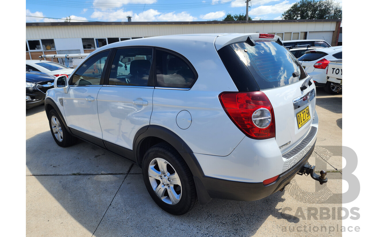 6/2009 Holden Captiva SX (4x4) CG MY09 4d Wagon White 2.0L