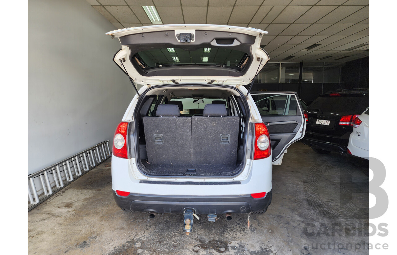 6/2009 Holden Captiva SX (4x4) CG MY09 4d Wagon White 2.0L